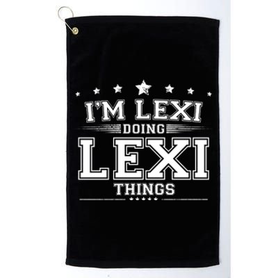 Im Lexi Doing Lexi Things Platinum Collection Golf Towel