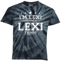 Im Lexi Doing Lexi Things Kids Tie-Dye T-Shirt