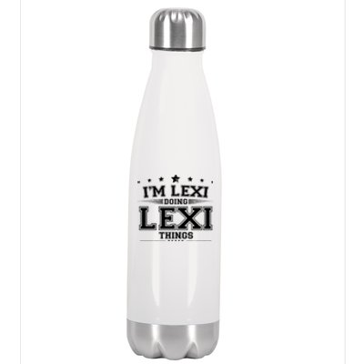 Im Lexi Doing Lexi Things Stainless Steel Insulated Water Bottle