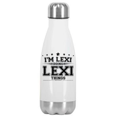 Im Lexi Doing Lexi Things Stainless Steel Insulated Water Bottle