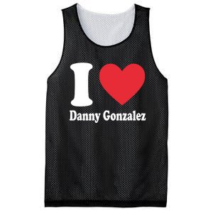 I Love Danny Gonzalez Mesh Reversible Basketball Jersey Tank