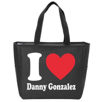 I Love Danny Gonzalez Zip Tote Bag