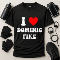 I Love Dominic Fike Cooling Performance Crew T-Shirt