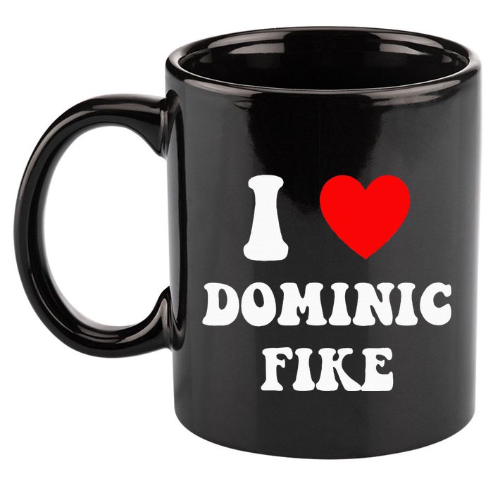 I Love Dominic Fike 11oz C Handle Ceramic Mug