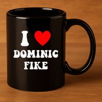 I Love Dominic Fike 11oz C Handle Ceramic Mug