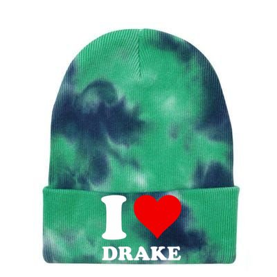 I Love D.R.A.K.E Tie Dye 12in Knit Beanie