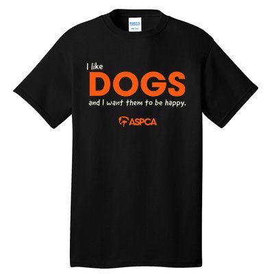 I Like Dogs Tall T-Shirt