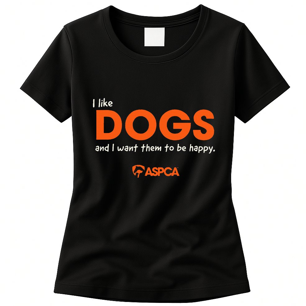 I Like Dogs Womens T-Shirt