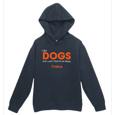 I Like Dogs Urban Pullover Hoodie