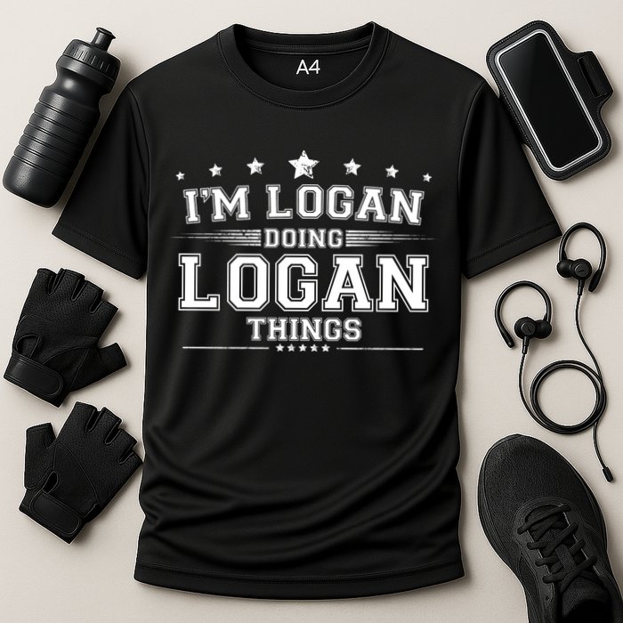 Im Logan Doing Logan Things Performance Shirt