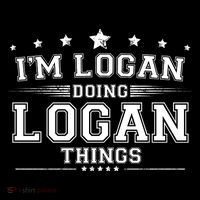 Im Logan Doing Logan Things Tall T-Shirt