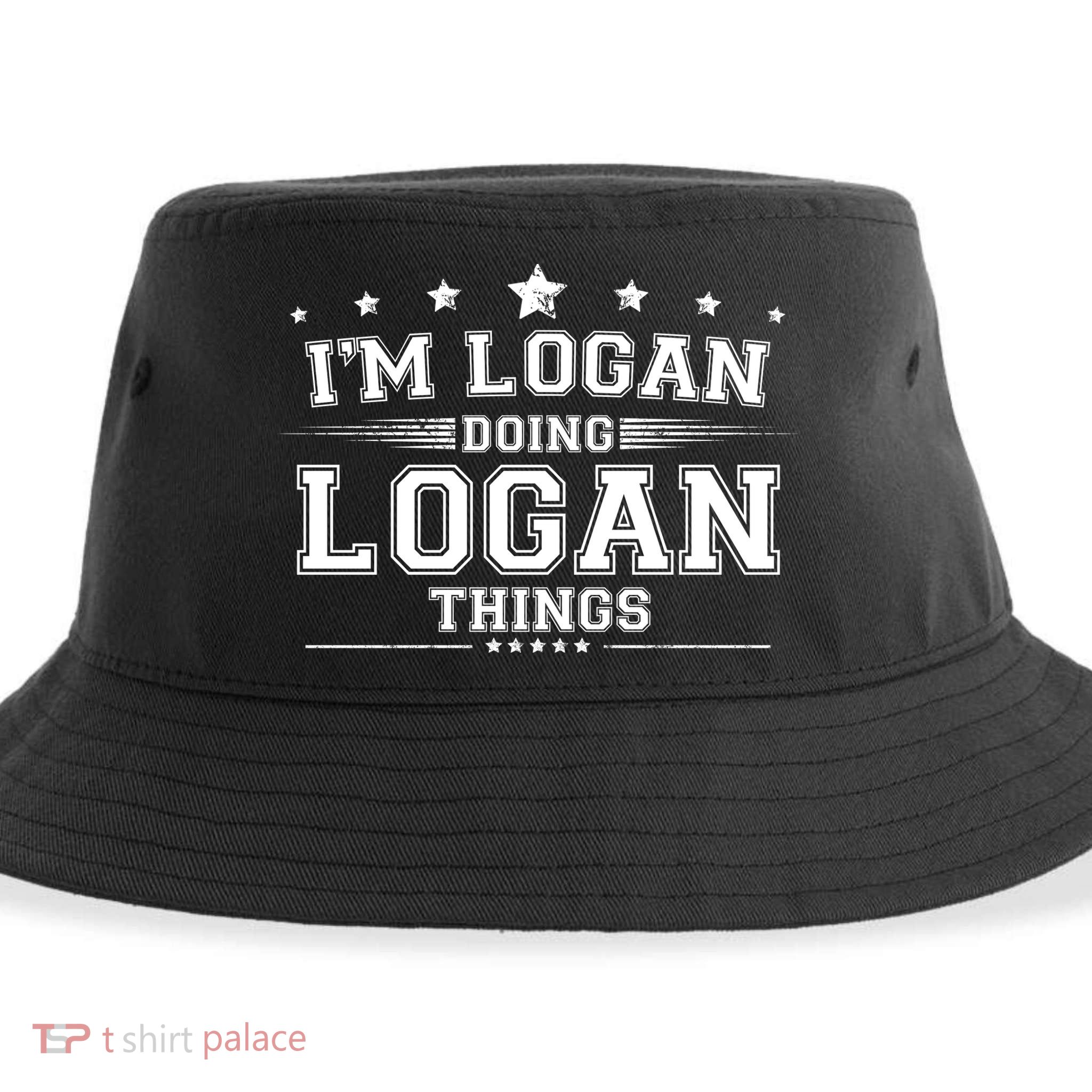 Im Logan Doing Logan Things Sustainable Bucket Hat