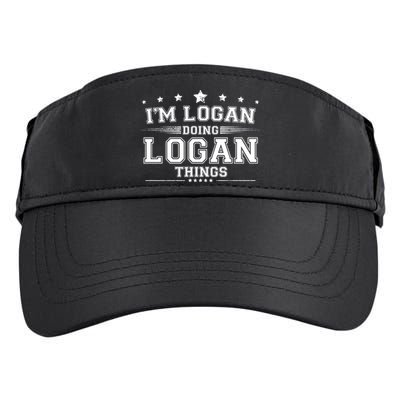 Im Logan Doing Logan Things Adult Drive Performance Visor