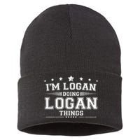 Im Logan Doing Logan Things Sustainable Knit Beanie