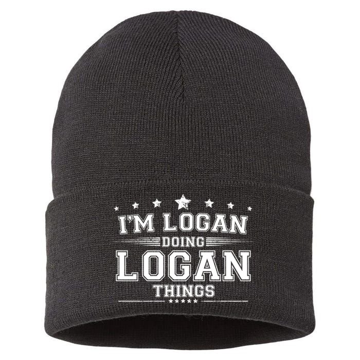 Im Logan Doing Logan Things Sustainable Knit Beanie