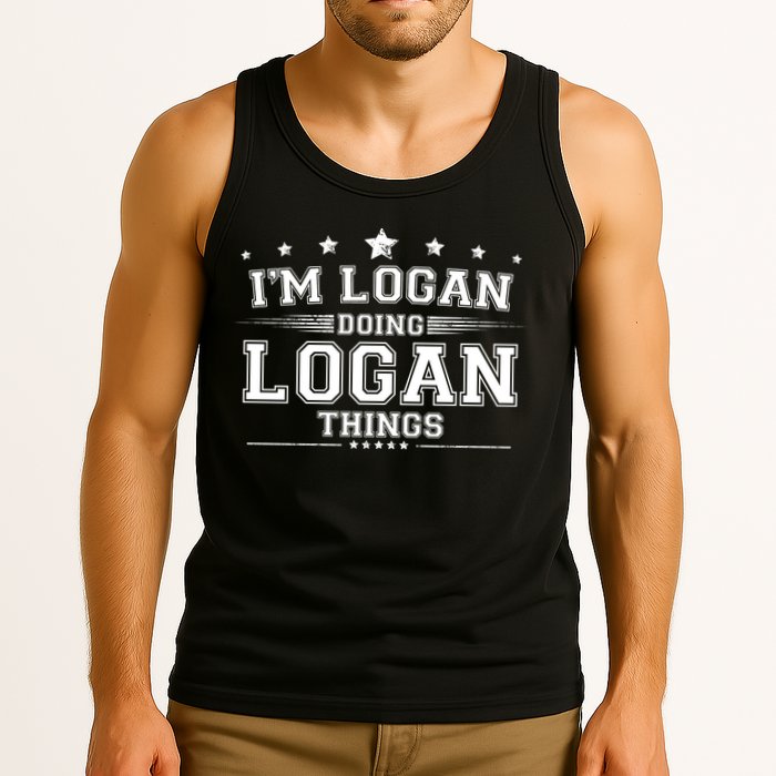 Im Logan Doing Logan Things Tank Top