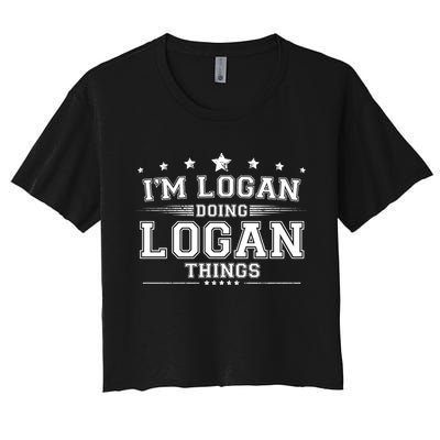 Im Logan Doing Logan Things Crop Top