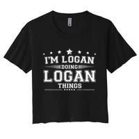 Im Logan Doing Logan Things Crop Top