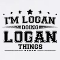Im Logan Doing Logan Things Garment-Dyed Sweatshirt