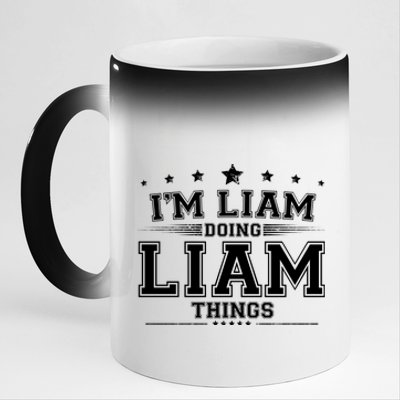 Im Liam Doing Liam Things 11oz Black Color Changing Mug