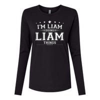 Im Liam Doing Liam Things Womens Cotton Relaxed Long Sleeve T-Shirt