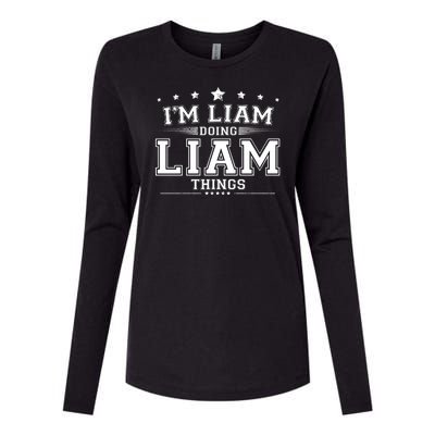 Im Liam Doing Liam Things Womens Cotton Relaxed Long Sleeve T-Shirt