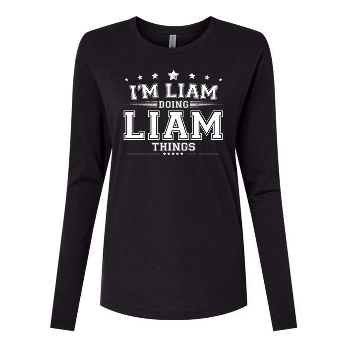 Im Liam Doing Liam Things Womens Cotton Relaxed Long Sleeve T-Shirt