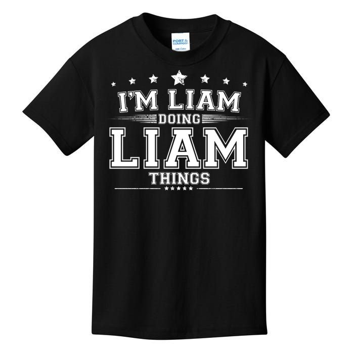 Im Liam Doing Liam Things Kids T-Shirt