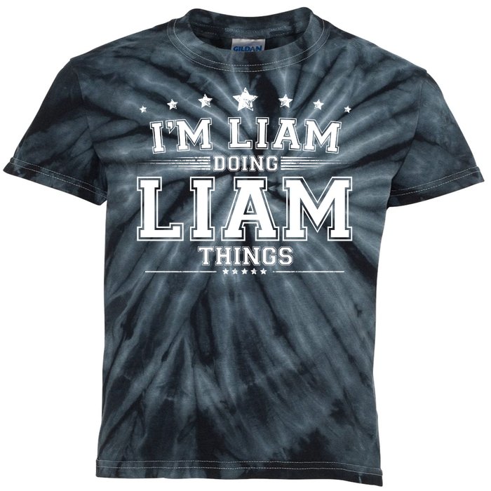 Im Liam Doing Liam Things Kids Tie-Dye T-Shirt