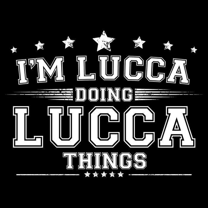 Im Lucca Doing Lucca Things Zip Tote Bag