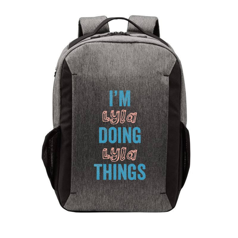 IM Lyla Doing Lyla Things Fun Personalized First Name Gag Vector Backpack