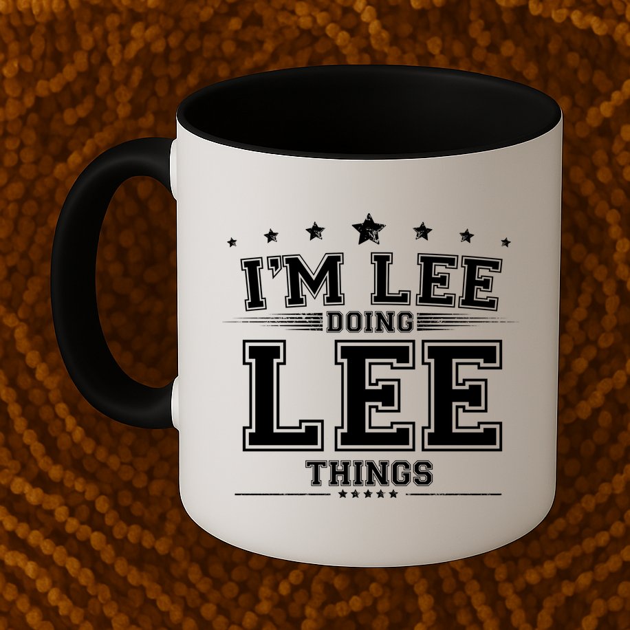Im Lee Doing Lee Things Mug