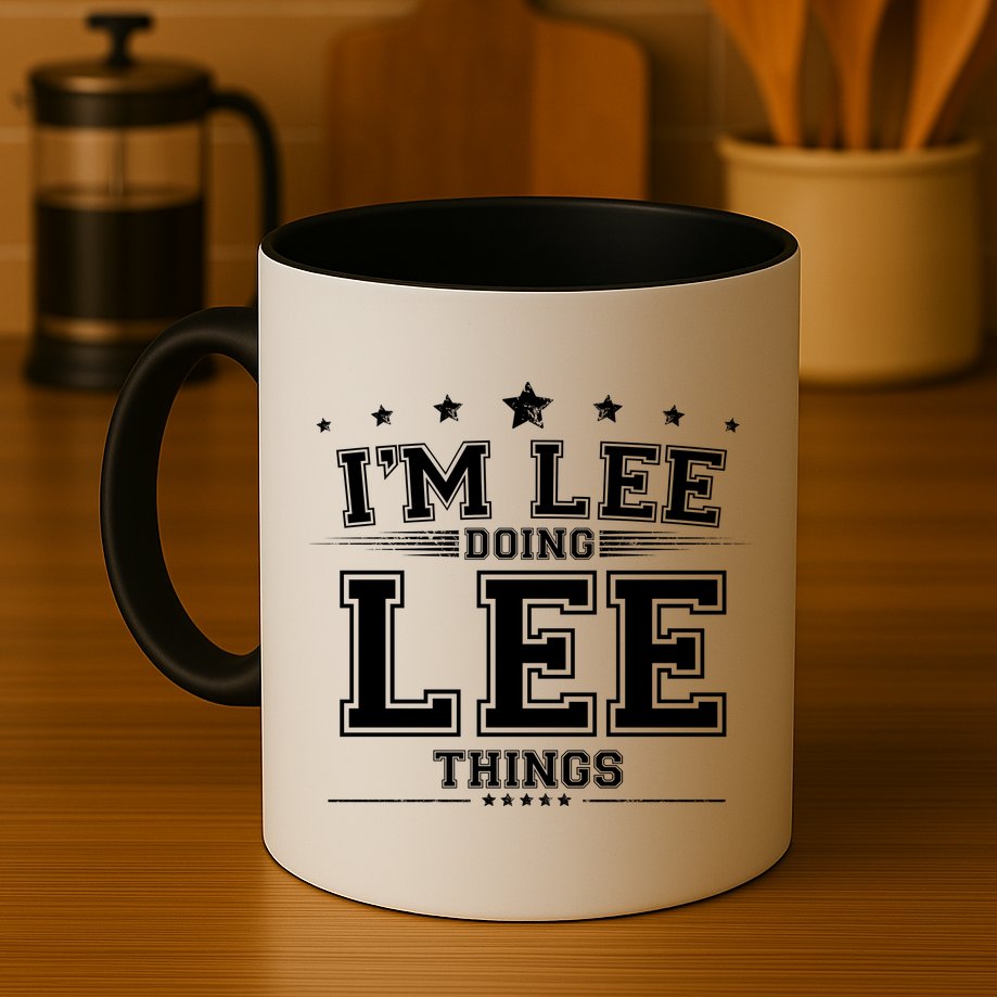 Im Lee Doing Lee Things Mug