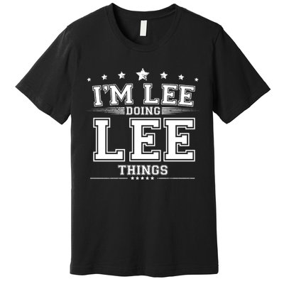 Im Lee Doing Lee Things Premium T-Shirt