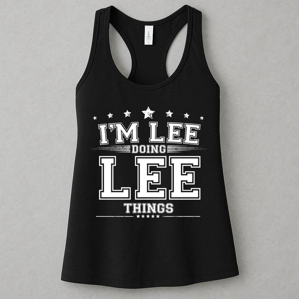 Im Lee Doing Lee Things Womens Tank Top