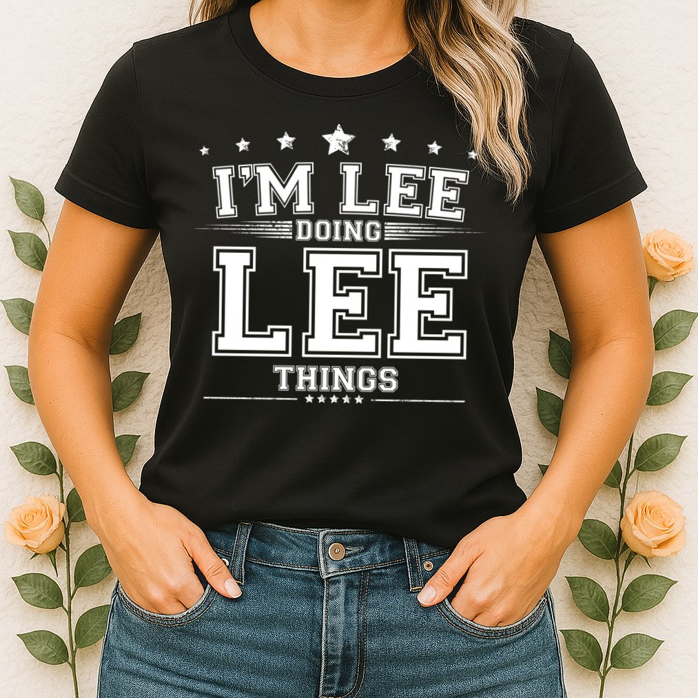 Im Lee Doing Lee Things Womens T-Shirt