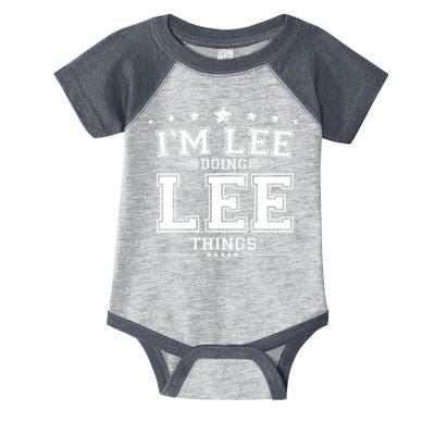 Im Lee Doing Lee Things Infant Baby Jersey Bodysuit