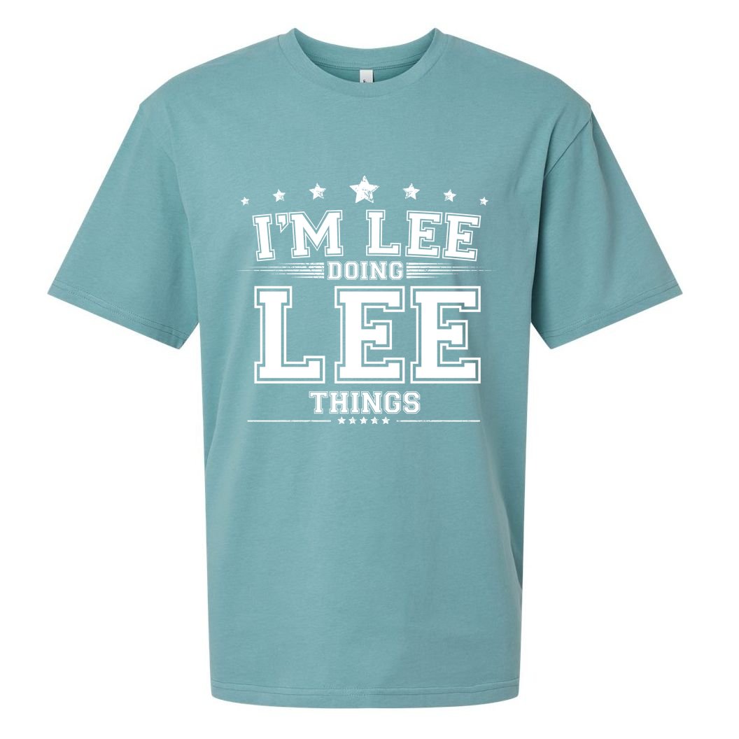 Im Lee Doing Lee Things Sueded Cloud Jersey T-Shirt