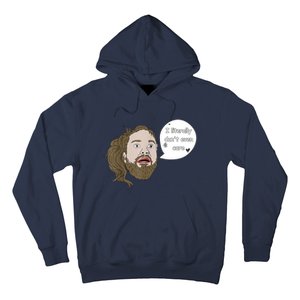 I Literally Don't Even Care Funny Quote Hoodie