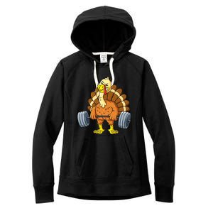 It's Leg Day Funny Thanksgiving Turkey Bodybuilding Lifting Women's Fleece Hoodie