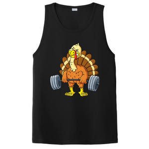 It's Leg Day Funny Thanksgiving Turkey Bodybuilding Lifting PosiCharge Competitor Tank