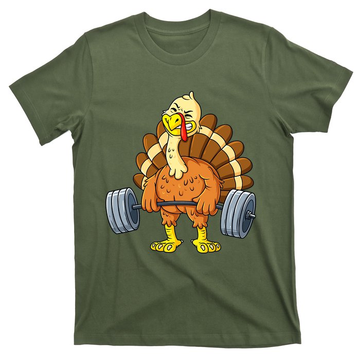 It's Leg Day Funny Thanksgiving Turkey Bodybuilding Lifting T-Shirt