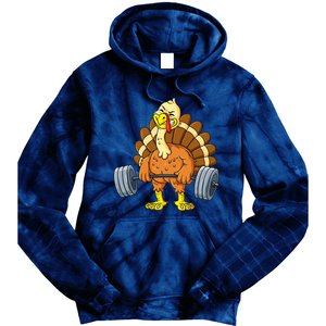 It's Leg Day Funny Thanksgiving Turkey Bodybuilding Lifting Tie Dye Hoodie