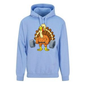 It's Leg Day Funny Thanksgiving Turkey Bodybuilding Lifting Unisex Surf Hoodie