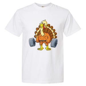 It's Leg Day Funny Thanksgiving Turkey Bodybuilding Lifting Garment-Dyed Heavyweight T-Shirt