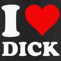 I Love Dick 7 Panel Mesh Trucker Snapback Hat