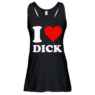 I Love Dick Ladies Essential Flowy Tank