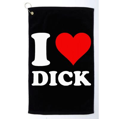 I Love Dick Golf Towel