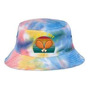 Its Leg Day Gift Funny Retro Turkey Leg Thanksgiving Cute Gift Tie Dye Newport Bucket Hat