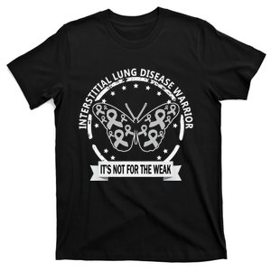 Interstitial Lung Disease betterfly ribbon awareness apparel T-Shirt